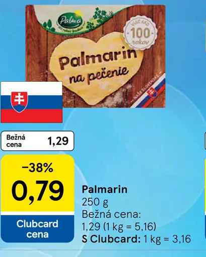 Palmarin na pečenie