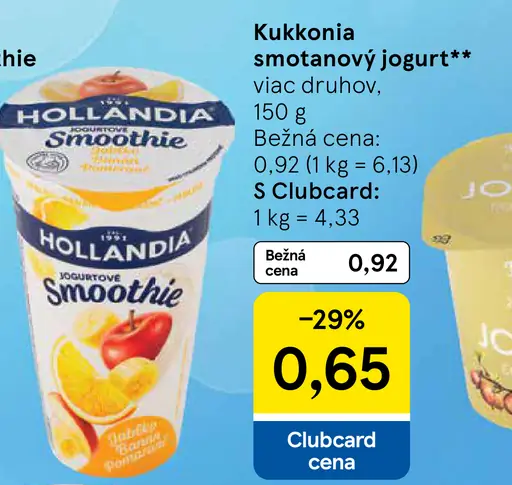 Kukkónia smotanový jogurt