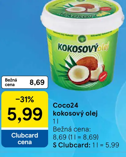 Coco24 Kokosový olej