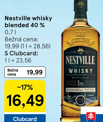 Nestville Blended Whisky 40%
