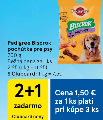 Pedigree Biscrok pochúťka pre psy