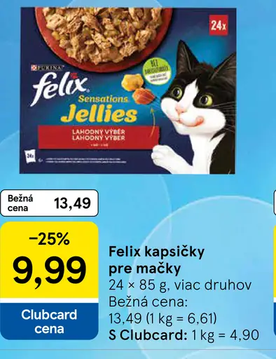 Felix kapsičky pre mačky
