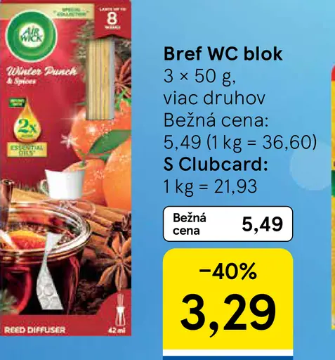 Bref WC blok