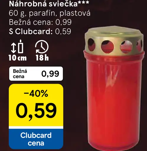 Náhrobná sviečka