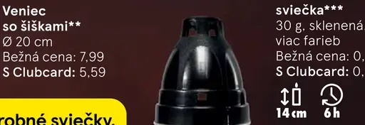 Náhrobné sviečky sklenené
