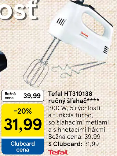 Tefal HT310138 ručný šľahač