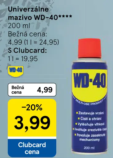 WD-40 Univerzálne mazivo