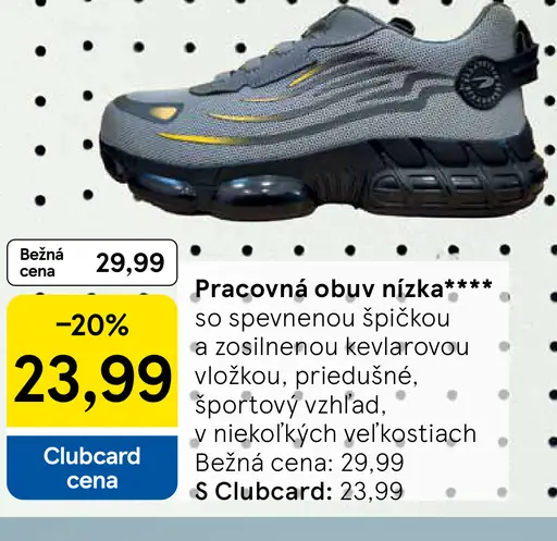 Pracovná obuv nízka