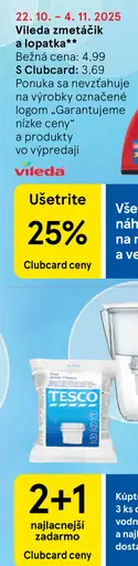 Vileda zmetáčik a lopatka