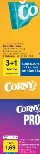 Corny Proteínová tyčinka
