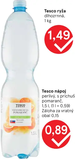 Tesco ryža dlhozrnná