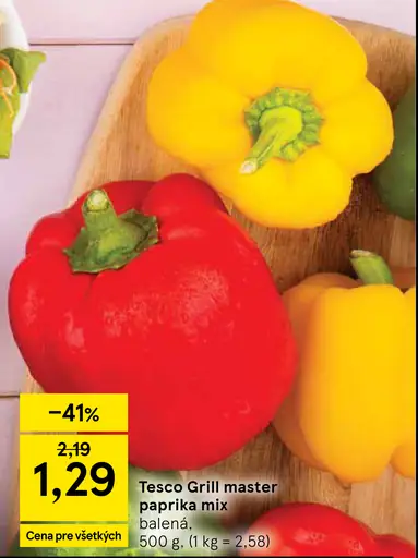 Tesco Grill Master paprika mix