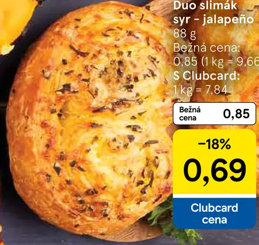 Duo slimák syr – jalapeño