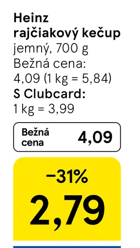 Heinz rajčiakový kečup