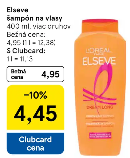 Elseve šampón na vlasy