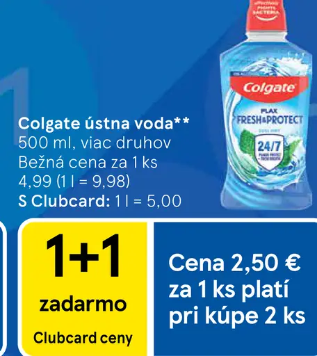 Colgate ústna voda
