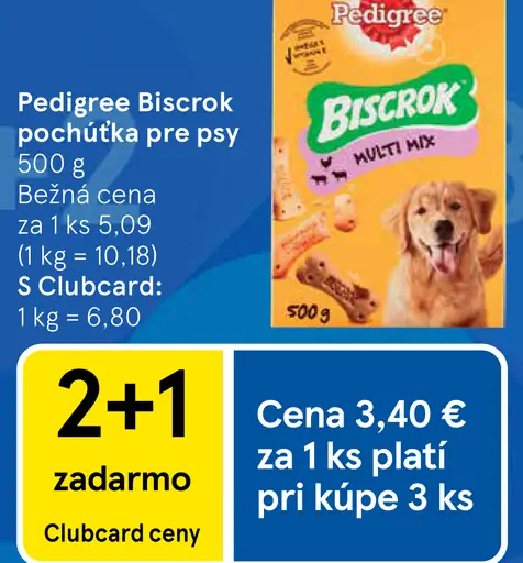 Pedigree Biscrok pochúťka pre psy