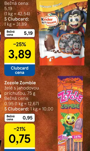 Zozole Zombie želé