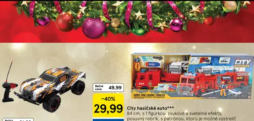 City hasičské auto