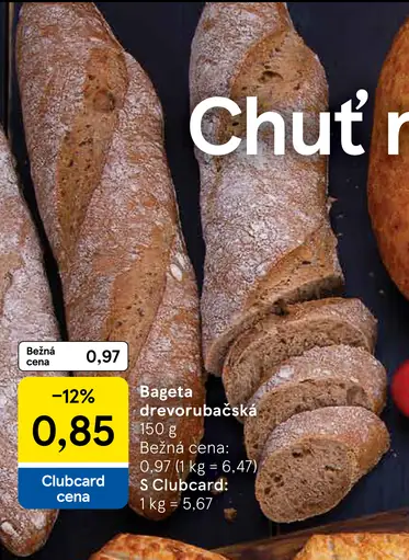 Bageta drevorubačská stredná