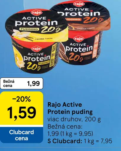 Rajo Active Protein puding