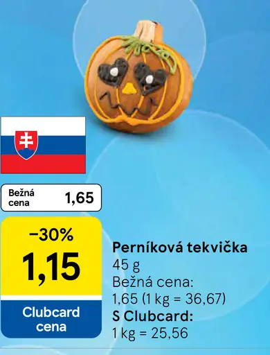 Perníková tekvička