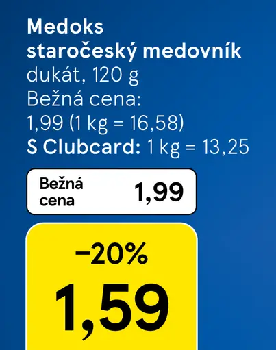 Medoks staročeský medovník