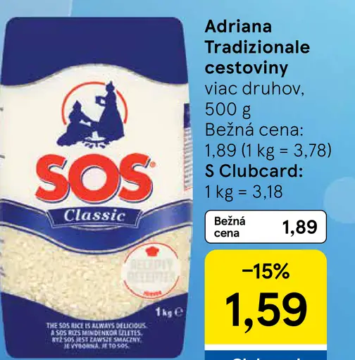 Adriana Tradizionale cestoviny