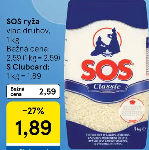 SOS ryža