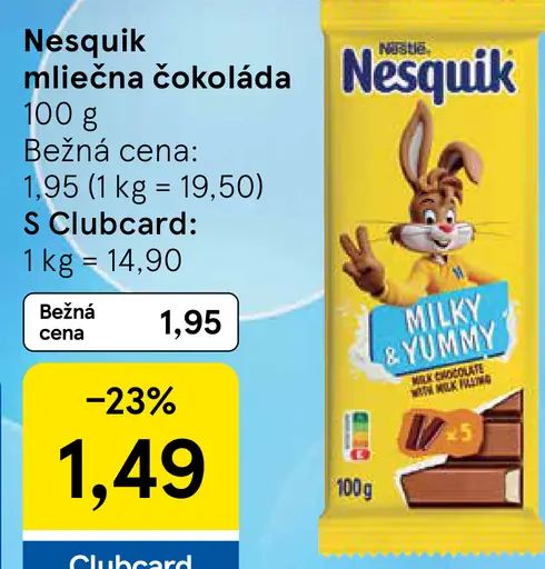 Nesquik Mliečna čokoláda