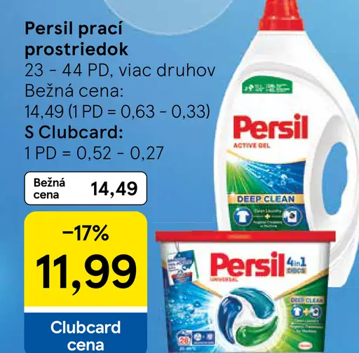 Persil prací prostriedok