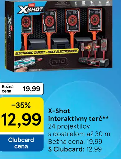 X-Shot interaktívny terč
