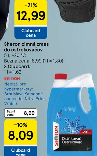 Sheron zimná zmes do ostrekovačov