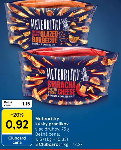 Meteority kúsky praclíkov