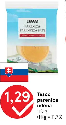 Tesco parenica údená