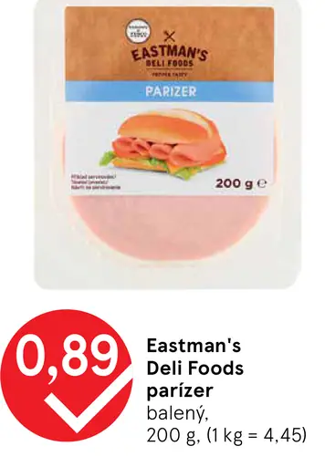Eastman's Deli Foods párizer