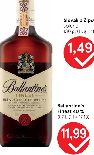Ballantine's Finest 40%
