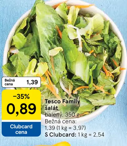 Tesco Family šalát