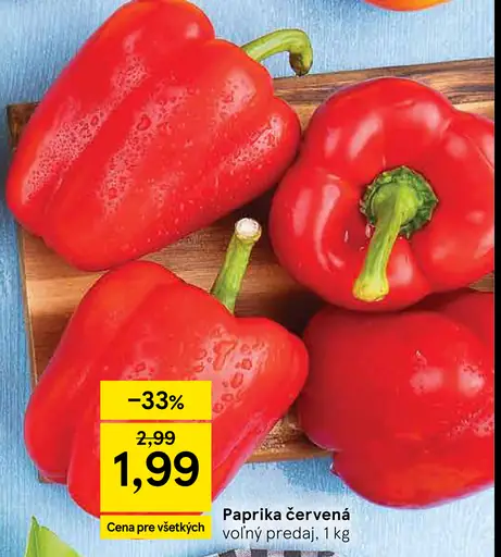 Paprika červená