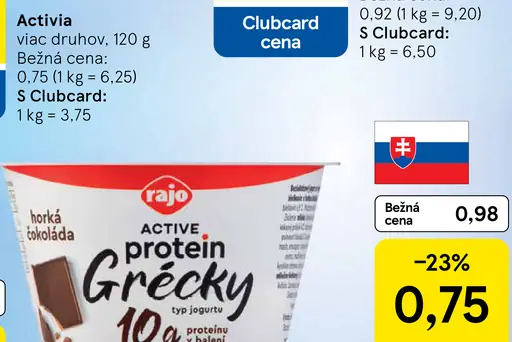 Rajo Active Protein Grécky jogurt