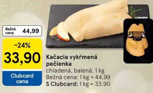 Kačacia vykŕmená pečienka