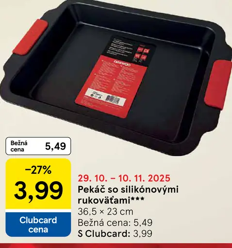 Pekáč so silikónovými rukoväťami