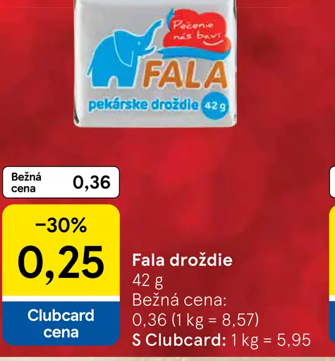 Fala pekárske droždie
