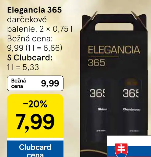 Elegancia 365 darčekové balenie