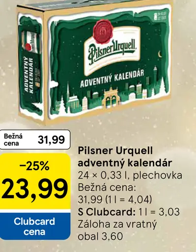 Plisner Urquell plechovka