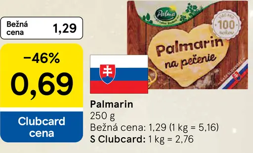 Palmarin na pečenie