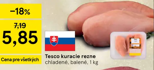 Tesco kuracie stehná celé
