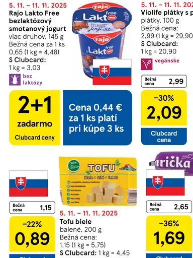 Rajo Lakto Free Smotanový jogurt čučoriedka