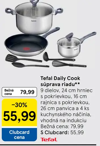 Tefal Daily Cook súprava riadu