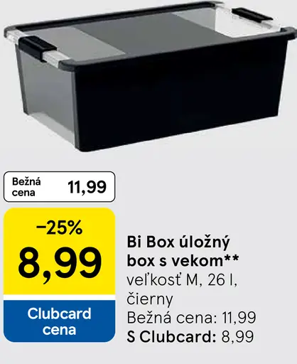 Úložný box s vekom